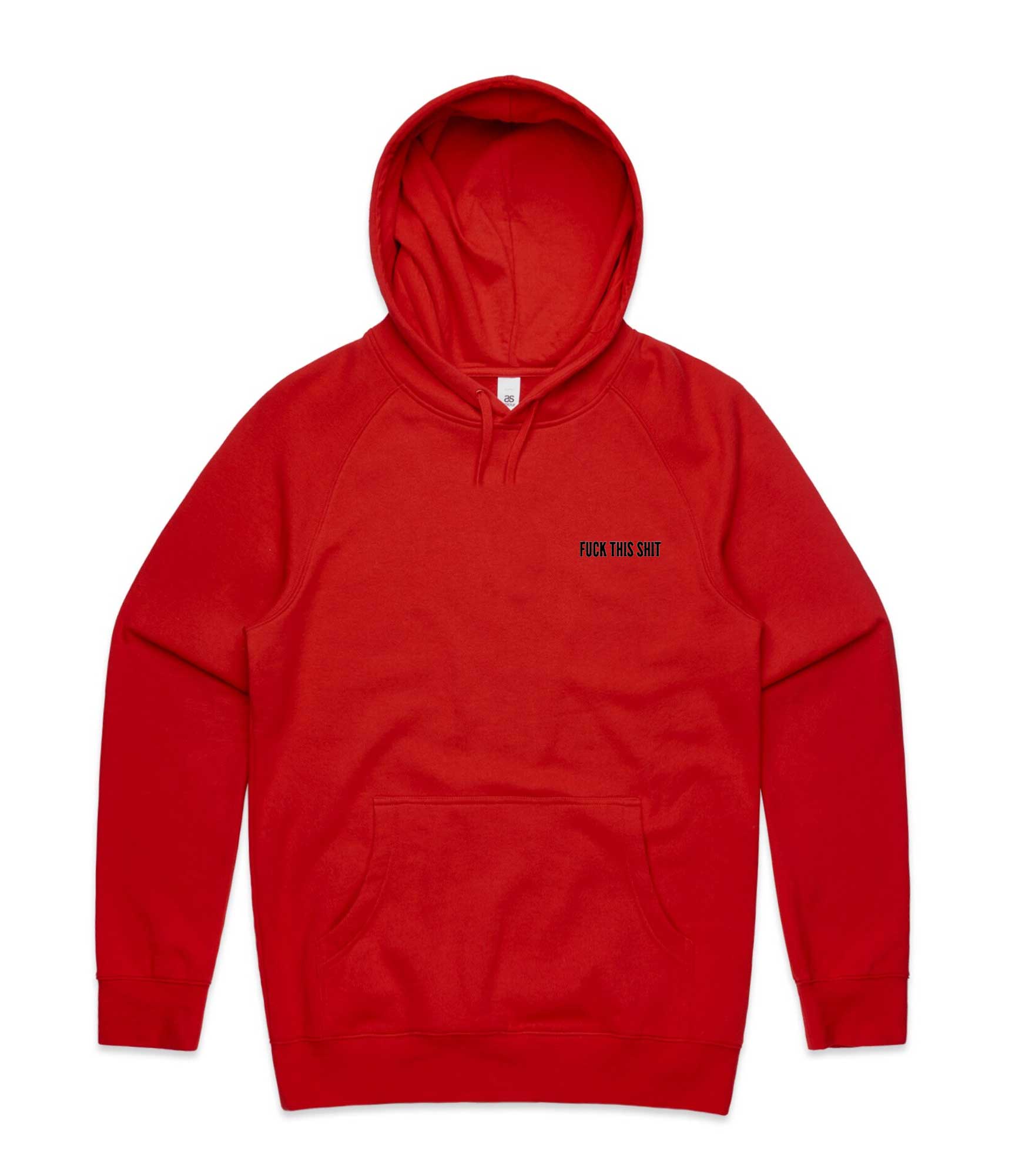 Image of BSO Embroidered Unisex Hoodie - Fuck This Shit Backstage Originals